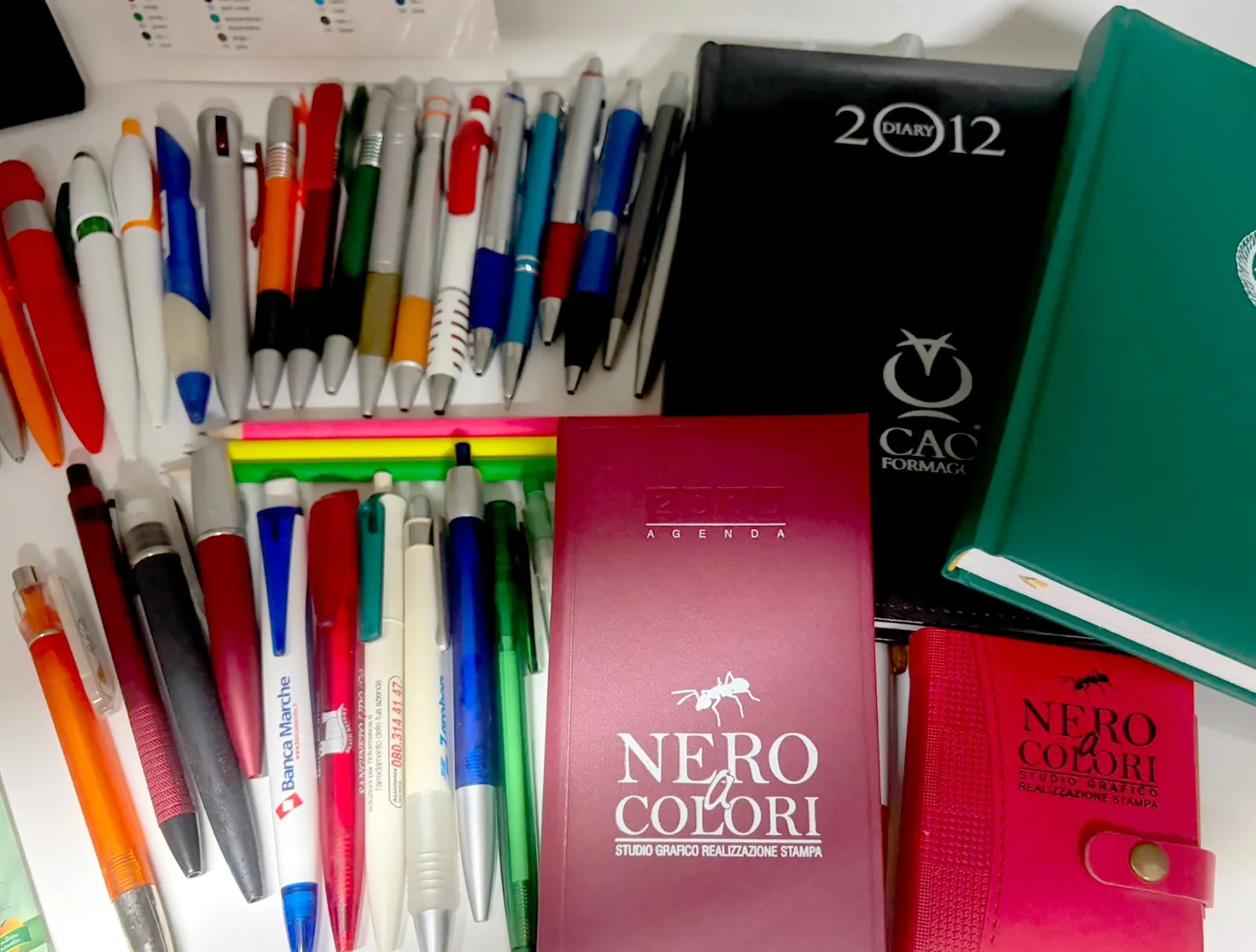 Penne e agende personalizzate